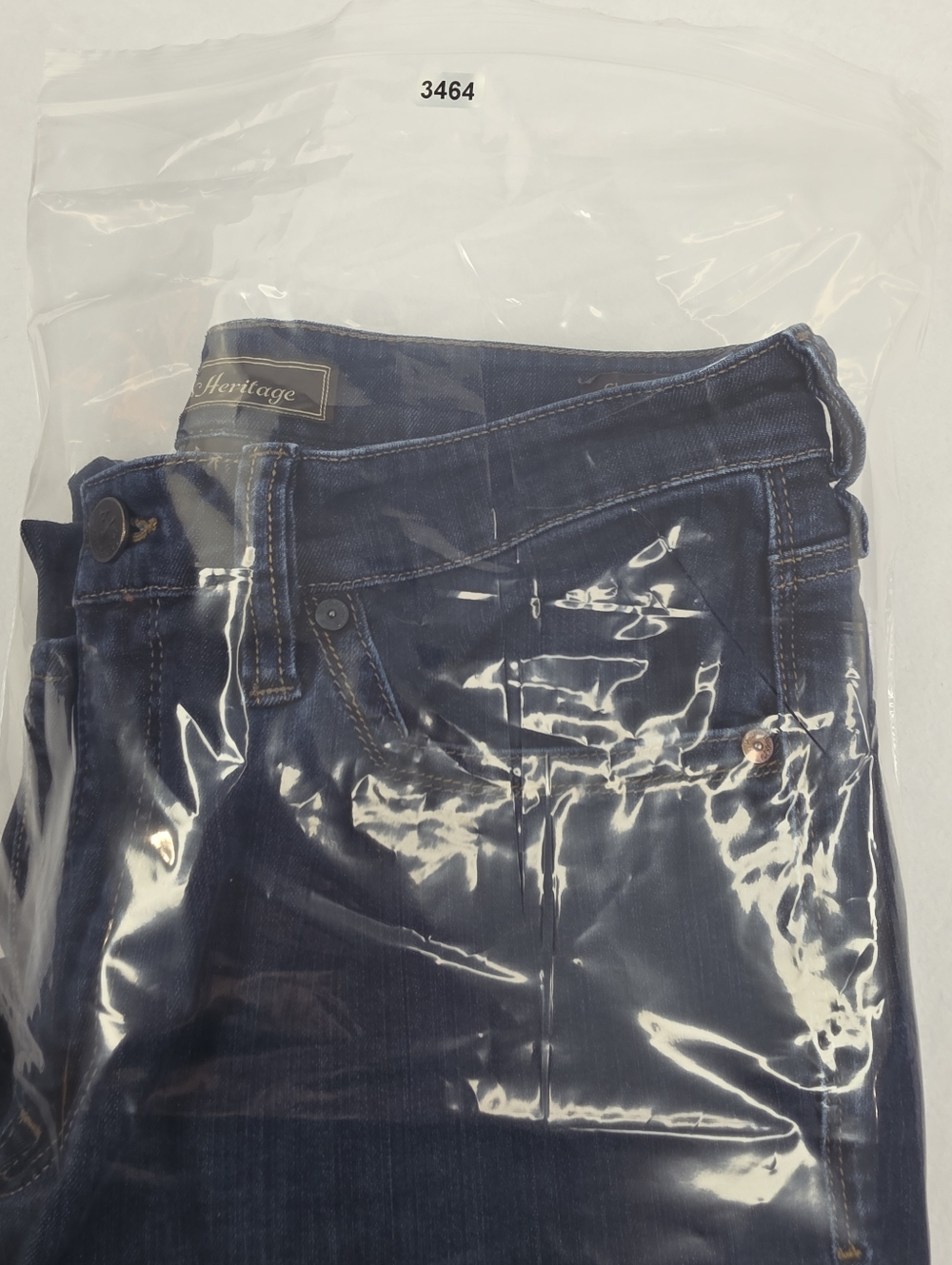 34 Heritage Charisma Men's Dark Blue Straight Leg Jeans Size 34x30 AG-3464 - Picture 10 of 10